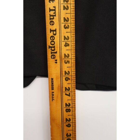 Armani Exchange Womens Black Single-Button Blazer Jacket With Front Pockets - Picture 5 of 13